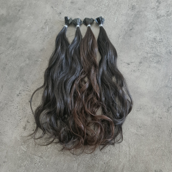 100 Bondings 35/40cm gewellt - Farbe N1.N3 MIX - OUTLET